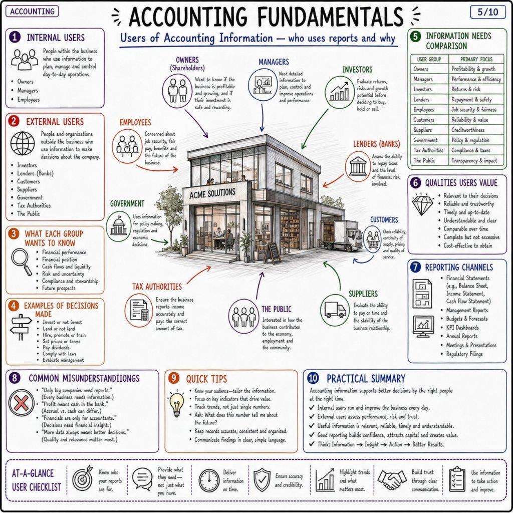 Accounting Fundamentals: Purpose of Accounting